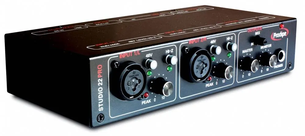 PRODIPE Studio 22 USB Pro - interfejs audio USB Nie przegap