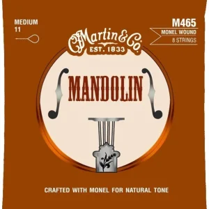 Najlepsza cena Martin M465 Retro – struny do mandoliny medium