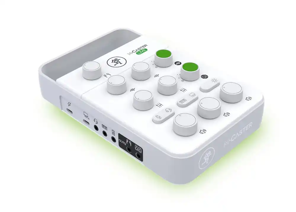 Oferta czasowa MACKIE M CASTER LIVE WHITE - cyfrowy mikser interfejs do streamowania na urządzenia mobilne