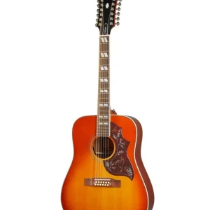 Epiphone Hummingbird 12 string ACH Solid Wood Fishman Sonitone Gitara Elektroakustyczna Bezpieczna płatność