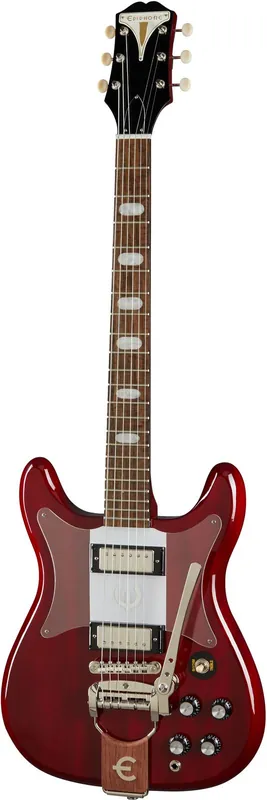 Gitara elektryczna Crestwood Custom Tremotone Cherry Ostatnia szansa