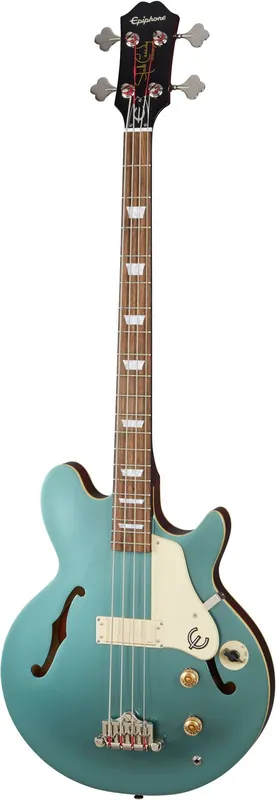Ekspresowa dostawa Gitara basowa Epiphone Jack Casady Bass Faded Pelham Blue