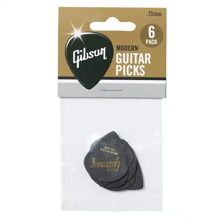 Gibson Modern – kostki do gitary .73mm, zestaw 6 szt. Rabat