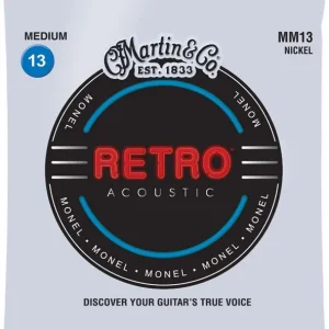 Darmowy zwrot Martin Retro MM13 – struny do gitary akustycznej 13 medium