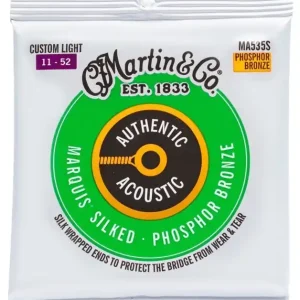 Oferta limitowana Martin Authentic Acoustic MA535S – struny gitarowe 11-52 fosforobrązowe