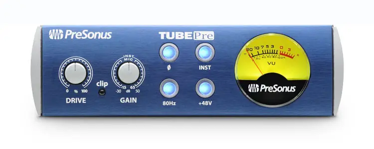 Dostępne od ręki PRESONUS TubePre V2 przedwzmacniacz mikrofonowy