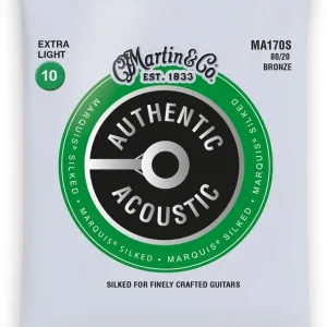 Martin MA170S – struny do gitary akustycznej 10-47 Extra Light 80/20 Bronze Niska cena