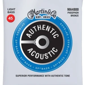 Martin MA4800 Light 45-100 – struny do gitary basowej akustycznej Oferta limitowana