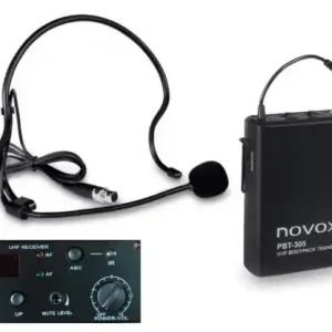 Dodaj do koszyka Novox NVX2 Mobivox – zestaw bezprzewodowy z mikrofonem nagłownym
