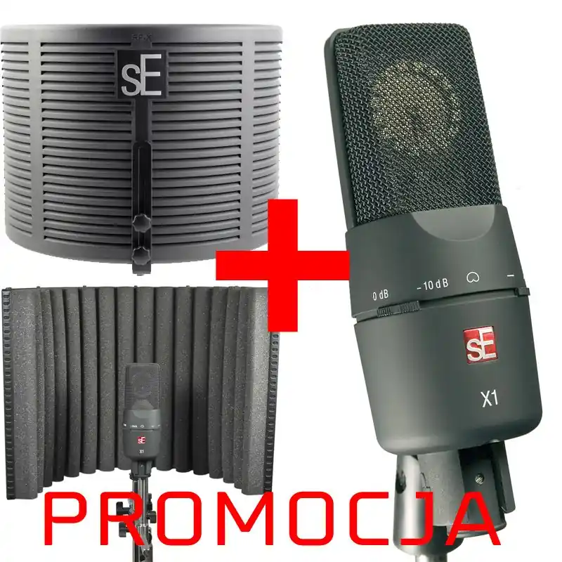 sE ELECTRONICS X1 Mega Reflexion Deal Mikrofon sE X1 + sE Reflexion Filter X Super okazja