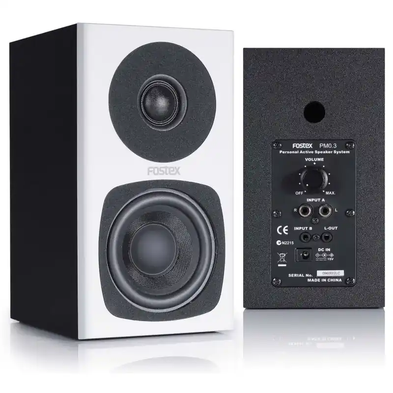 Oferta FOSTEX PM 0.3d aktywny monitor studyjny (cena za parę), kolor biały