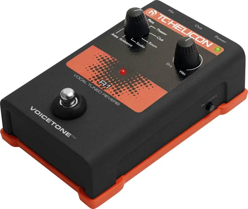 Dostępne od ręki TC Helicon VoiceTone R1 Vocal Tuned Reverb procesor wokalowy