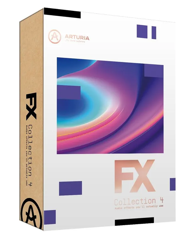 Nowość ARTURIA FX Collection 4 - kompletny zestaw wysokiej jakości efektów (licencja)