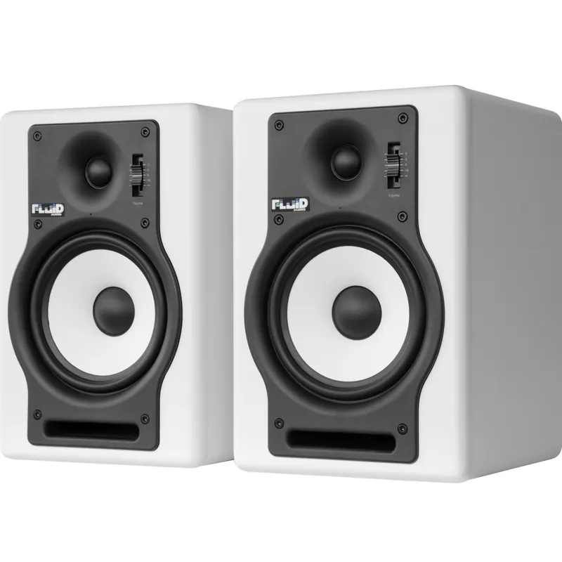 Ograniczona ilość FLUID AUDIO F5 WH Monitory aktywne bliskiego pola 5" para kolor biały