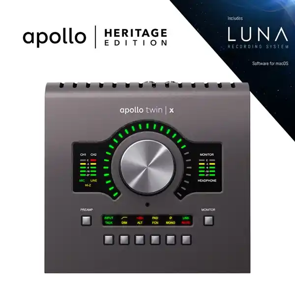 Nowy UA – APOLLO TWIN X QUAD Heritage Edition – Interfejs Audio