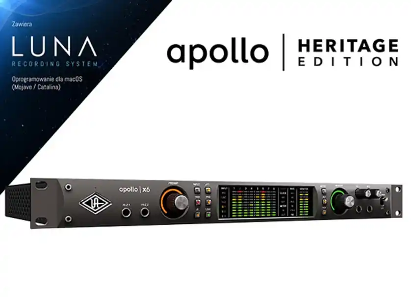UA – APOLLO X6 Heritage Edition - Interfejs Audio Thunderbolt 3 Taniej