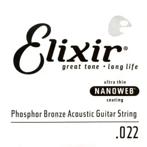 Hit sprzedaży Elixir 14122 NW 022 Phosphor Bronze – struna do gitary akustycznej