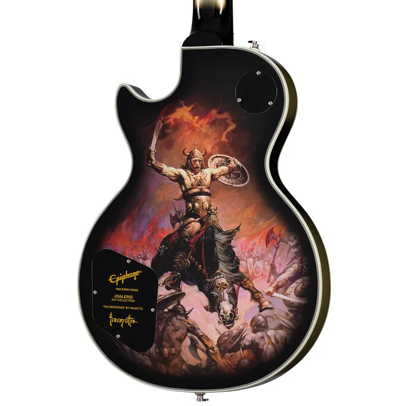 Kup teraz Gitara elektryczna Epiphone Adam Jones Art Collection Les Paul Custom Art Frazetta "The berserker"
