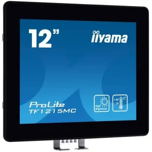 Łatwy zwrot Monitor dotykowy iiyama ProLite TF1215MC-B1 12" IPS, IP65, temp pracy -20°C do +60°C