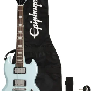 Epiphone Power Players SG Ice Blue – zestaw gitary elektrycznej Bezpieczne zakupy