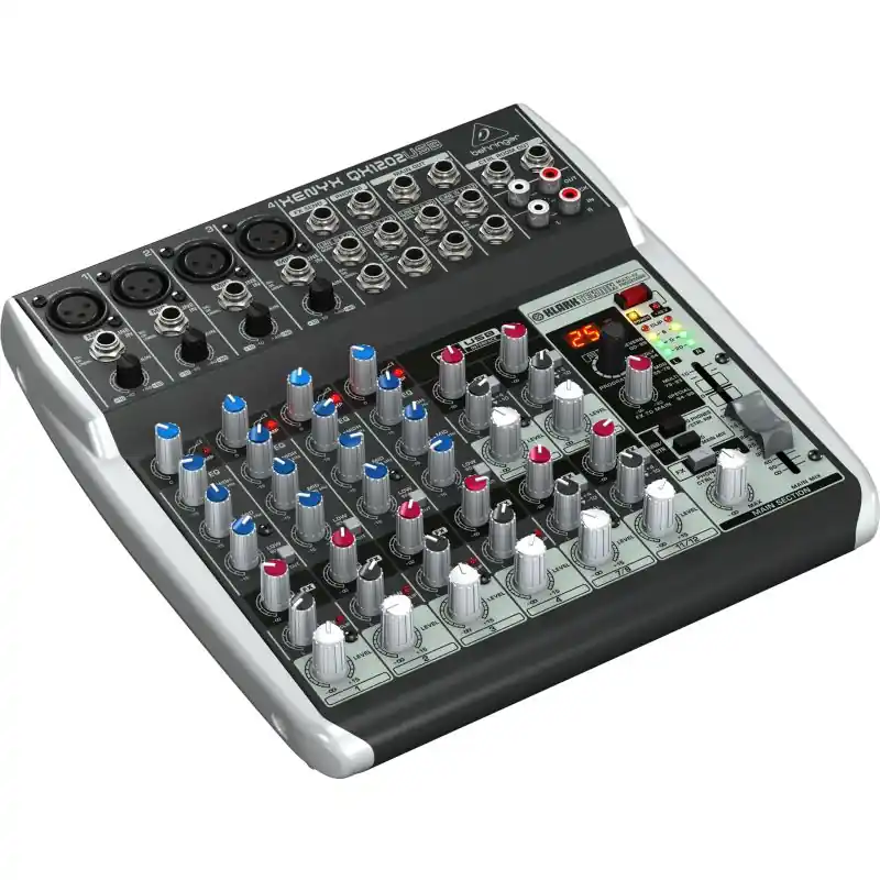 BEHRINGER XENYX QX1202USB - mikser audio z procesorem efektów KLARK TEKNIK i USB Oferta czasowa