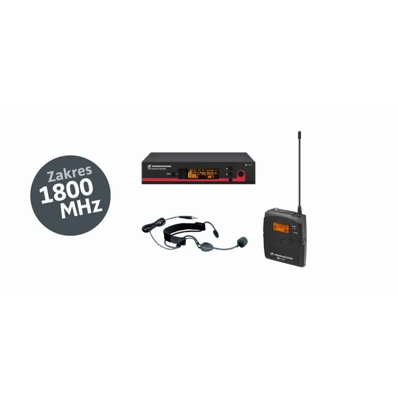 SENNHEISER EW 152 G3-1G8 Zestawy bezprzewodowe evolution wireless z mikrofonem nagłownym Tylko do końca tygodnia