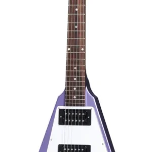 Do wyczerpania zapasów Gitara elektryczna Epiphone Kirk Hammett 1979 Flying V Purple Metallic