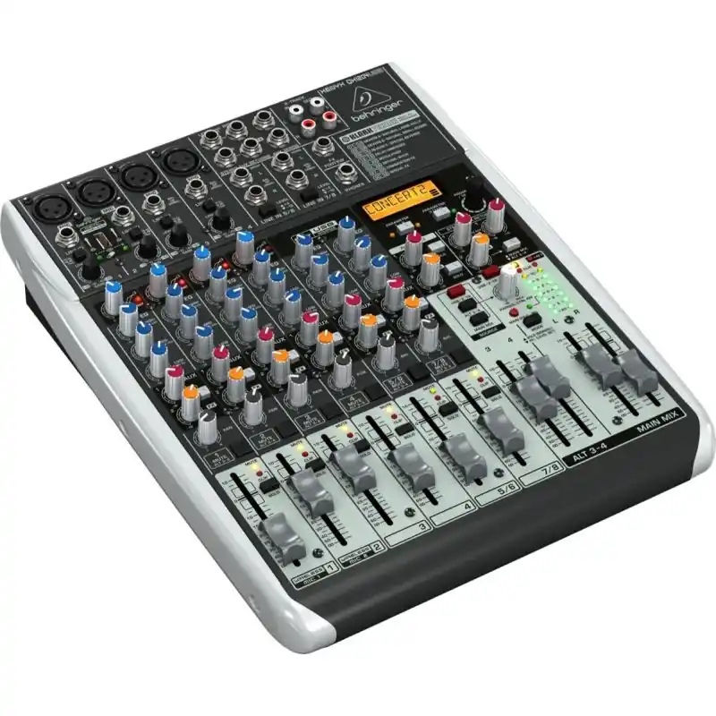 Ekspresowa dostawa BEHRINGER XENYX QX1204USB - mikser audio z procesorem efektów KLARK TEKNIK i USB