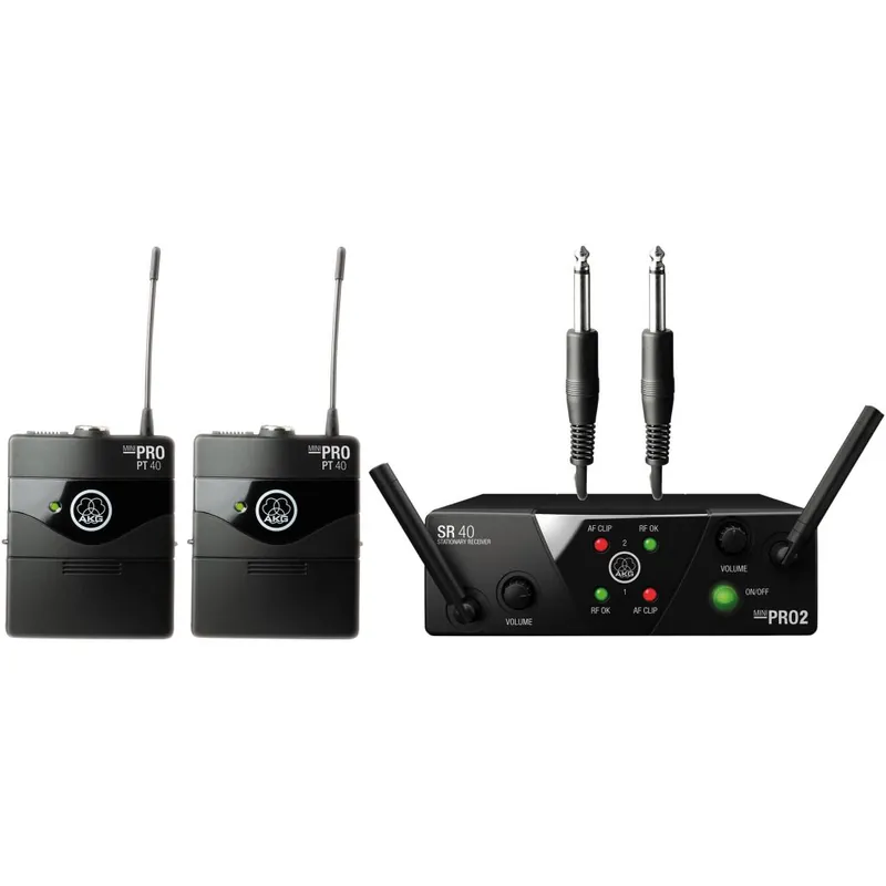 AKG WMS40 Mini2 Instrumental Set BD ISM2/3 EU/US/UK - Mikrofonowy zestaw bezprzewodowy Bezpieczna płatność