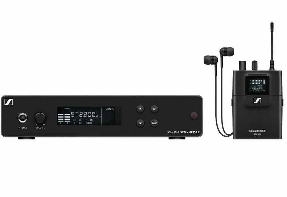SENNHEISER XSw IEM SET A - Zestaw fonii zwrotnej ( odsłuch personalny) pasmo 476-500Mhz Bezpieczne zakupy