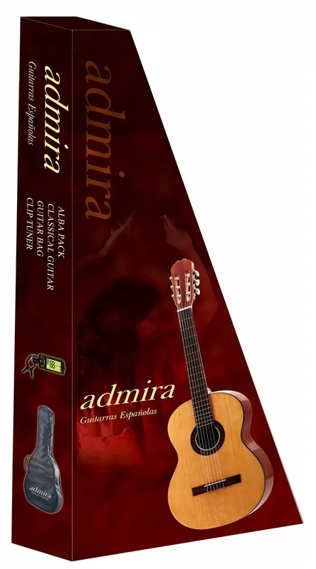 Admira Alba Pack gig bag tuner - zestaw gitarowy Wyjątkowa oferta