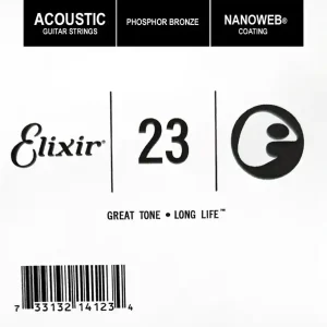 Niska cena Elixir 14123 NW 023 Phosphor Bronze – struna do gitary akustycznej