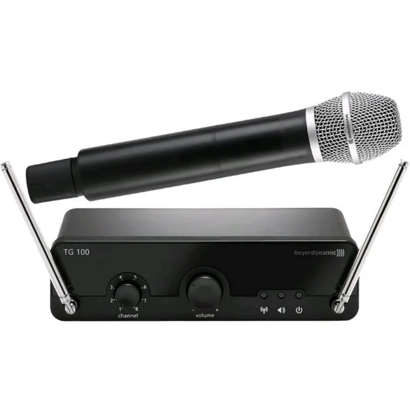 Szybka dostawa BEYERDYNAMIC TG 100R/TG 100H Handheld Zestaw bezprzewodowy z mikrofonem do ręki