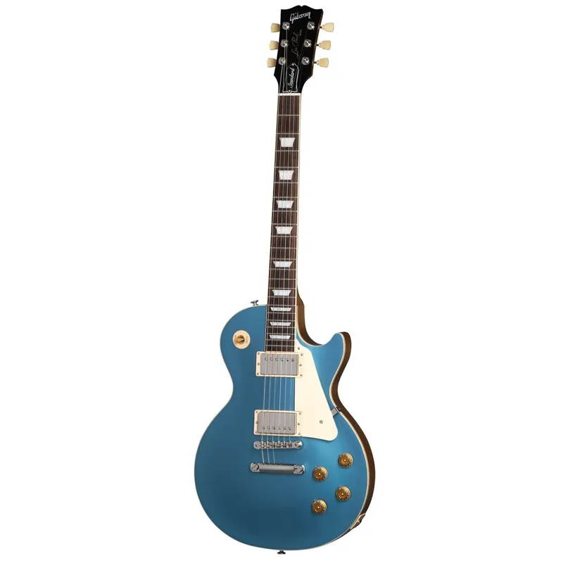 Gibson Les Paul Standard 50s Plain Top Pelham Blue Top gitara elektryczna Wyprzedaż