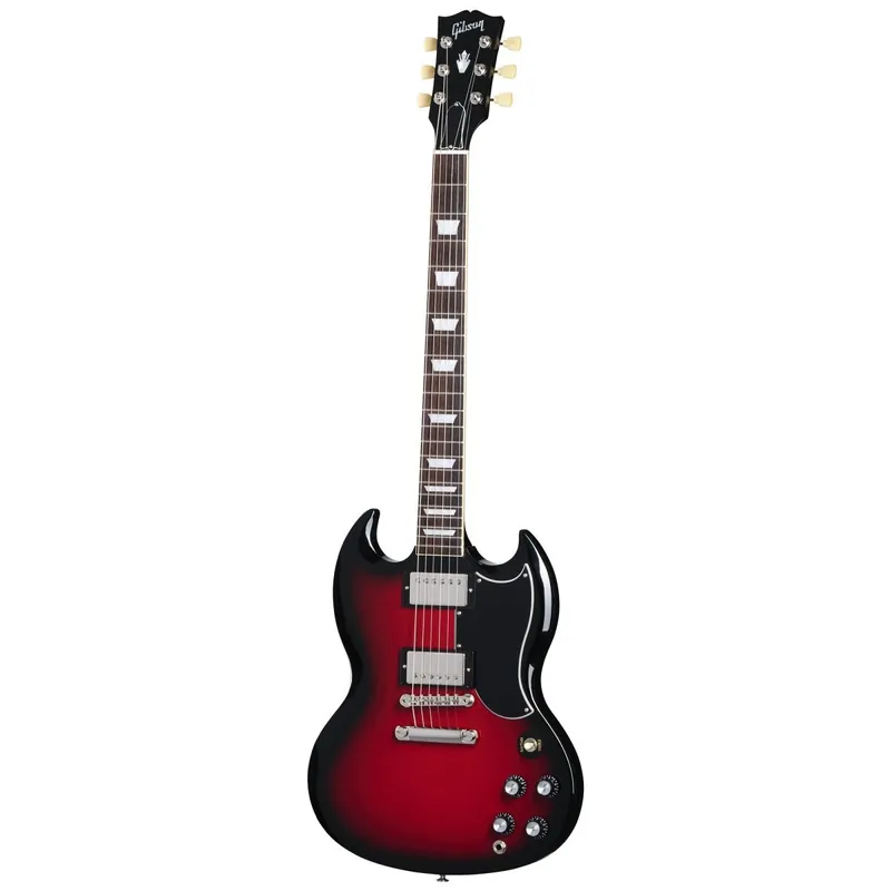 Zamów teraz Gibson SG Standard ‘61 Stop Bar Cardinal Red Burst gitara elektryczna