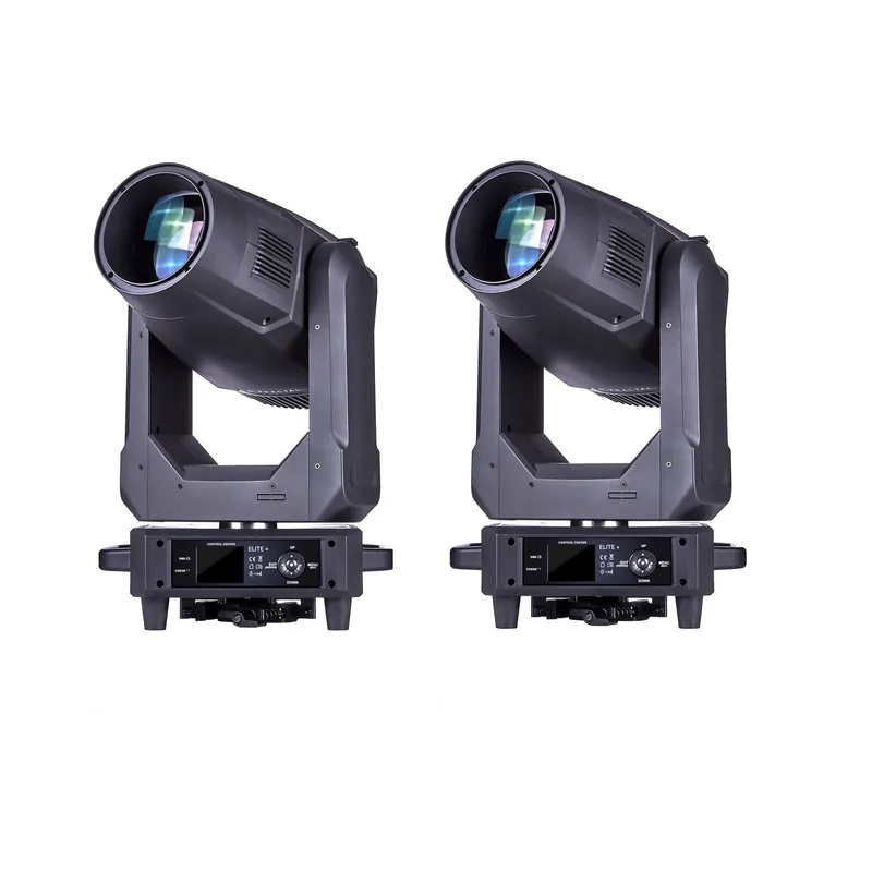 Zestaw 2 sztuk z casem - Głowica ruchoma Fractal Elite + spot LED 550W Hit sprzedaży