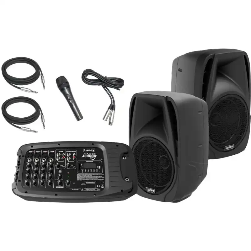 Zamów dziś LANEY AH210 - Aktywny Zestaw Nagłośnieniowy, Moc - 200 W + 200 W