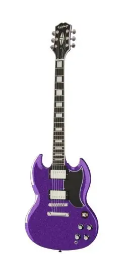 Wyjątkowa oferta Epiphone SG Custom (Incl. Premium Gig Bag) Purple Sparkle gitara elektryczna