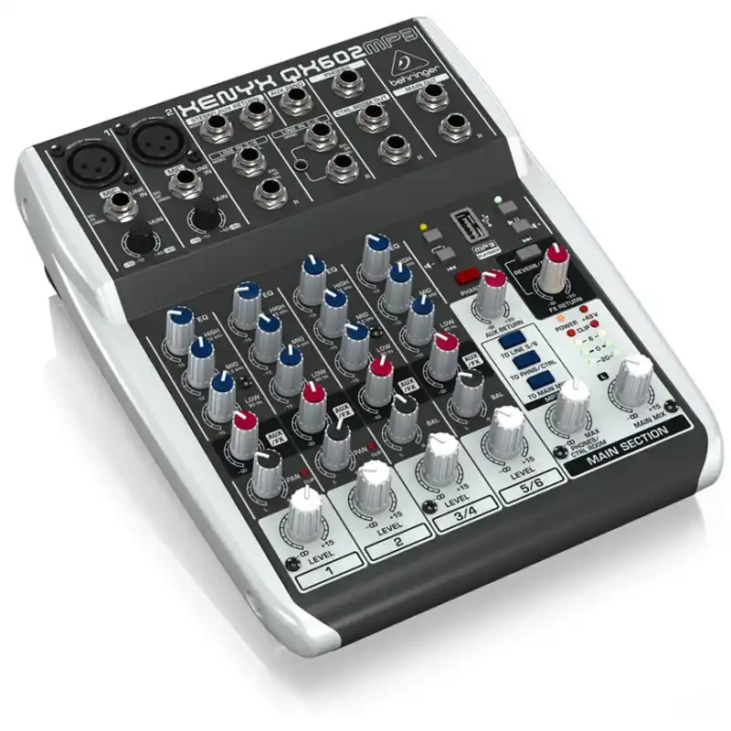 Ekspresowa dostawa BEHRINGER QX602MP3 mikser z preampami XENYX