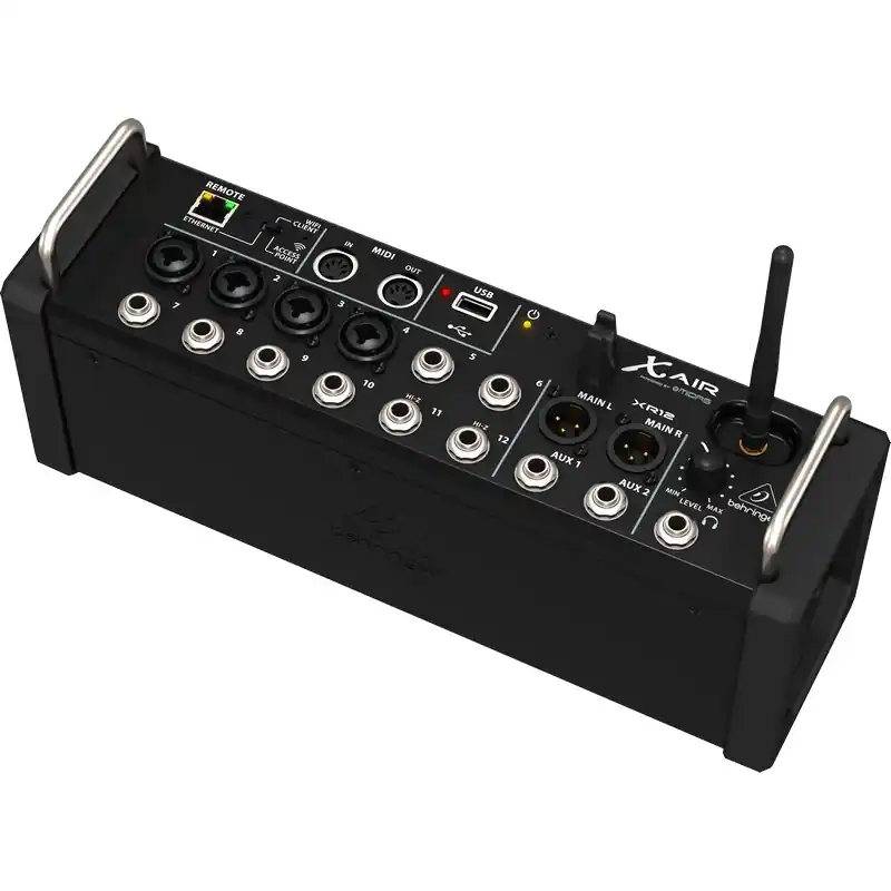 BEHRINGER X AIR XR12 - 12-kanałowy mikser cyfrowy rack z routerem WiFi Taniej