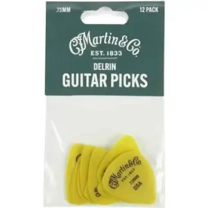 Martin Pick Pack 351 Delrin .73mm Yellow – kostki do gitary Tylko do końca tygodnia