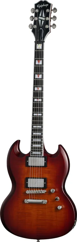 Epiphone SG Prophecy (Incl. Premium Gig Bag) Aged Bengal Tiger Burst gitara elektryczna Zniżka