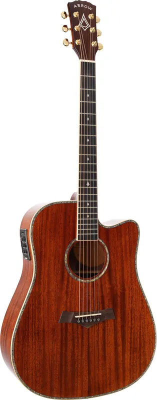 Arrow Platinum D CE MH/MH Mahogany – gitara elektroakustyczna Nie przegap