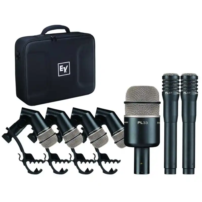 Cena promocyjna ELECTRO-VOICE PL DK7 Zestaw perkusyjny, (1xPL33, 4xPL35, 2xPL37, walizka transportowa)