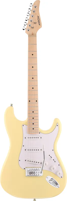 Arrow Tonecaster ST 111 Biscuit Maple/White – gitara elektryczna Okazja