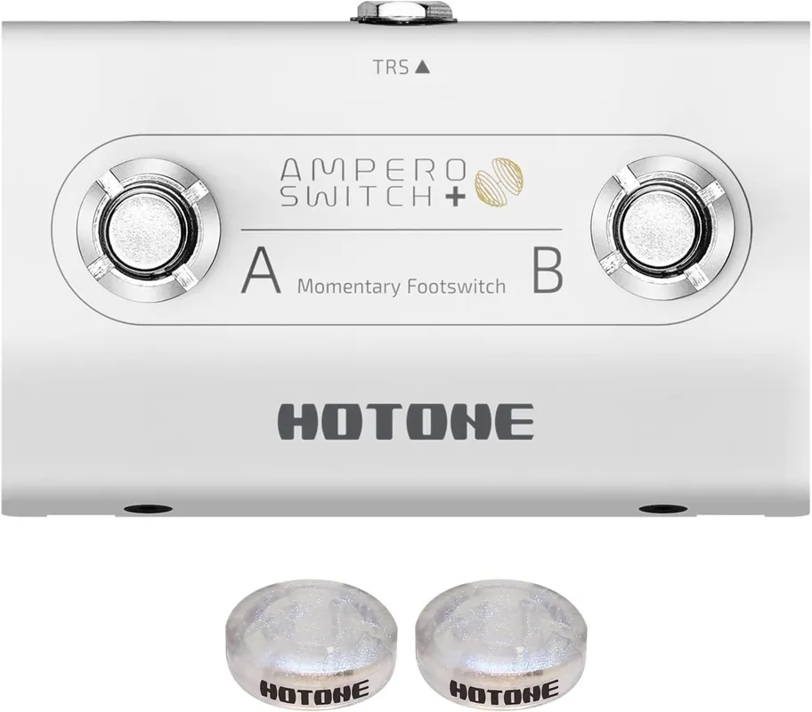 Łatwy zwrot Hotone FS-2 Ampero Switch Dual Foot Switch podwójny sterownik nożny