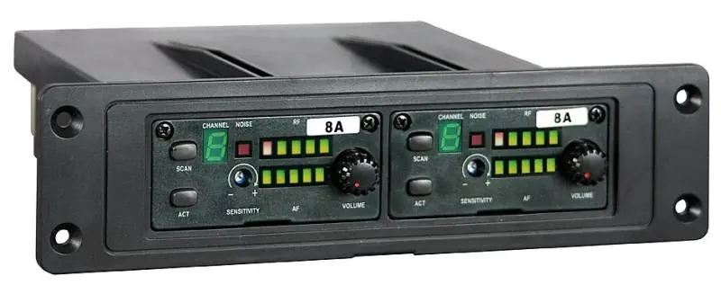 Rabat MIPRO MRM 72 Dwukanałowy odbiornik modułowy UHF