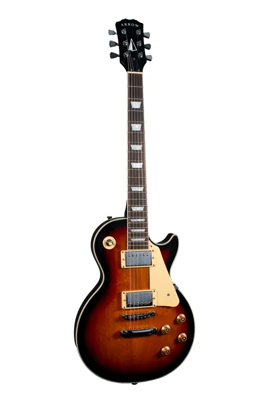 Łatwy zwrot Arrow Riffster LP 22 Cherry Burst Rosewood/Cream LTD gitara elektryczna