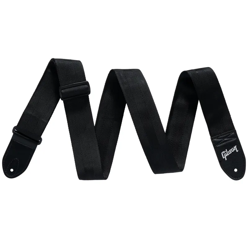 Taniej Gibson The Seatbelt Black – pasek gitarowy