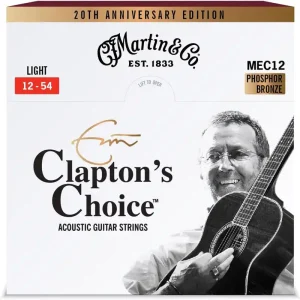 Wyprzedaż Martin MEC12LTD20 Eric Clapton 20th Light – struny akustyczne